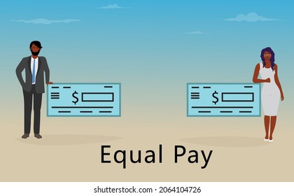 a concept of equal pay or rather no bias payment for an employee irrespective of their genders.