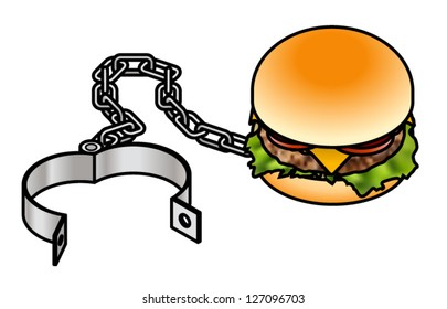 Concept: fast food trap.