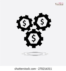   concept of financial operations vector, business concept vector