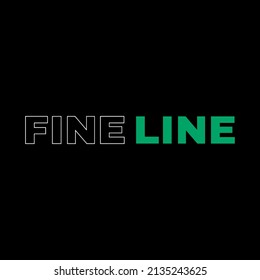  concept fine line writing vector