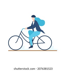 Concept flat design about take photo