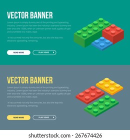 Concept of flat illustration for web development and mobile application.