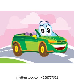 the concept of a fun car with character