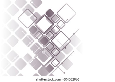 Concept of the future abstract background for business solutions, abstraction from geometry