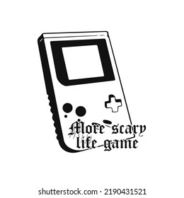concept game console illustration vector