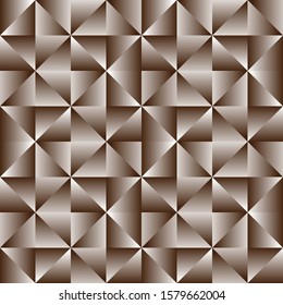 the concept of geometry of a brown background vector