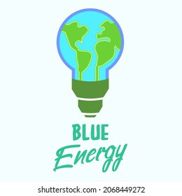 concept of green energy, ecology design 