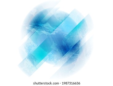 Concept grunge abstract round shape geometric background. Vector illustration