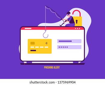 Money transfer fraud stock vectors images vector art