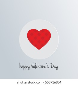 Concept of happy valentine day