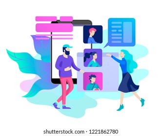 Concept Human Resources and selection candidates, banner, presentation, social media, documents. Recruitment for web page. Vector illustration filling out resumes, hiring employees