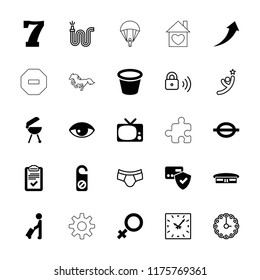 Concept icon. collection of 25 concept filled and outline icons such as man with luggage, airport, card protection, pot for plants. editable concept icons for web and mobile.