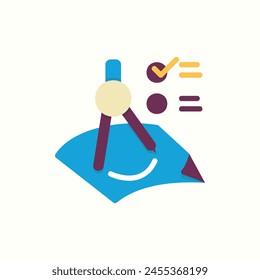ícono de concepto, ícono aislado en fondo claro, perfecto para Sitio web, blog, logotipo, Diseño gráfico, redes sociales, UI, App móvil