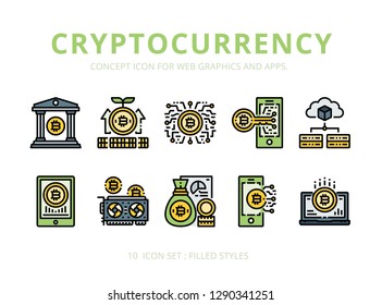 Iconos de concepto listos para usar para páginas web, logotipos, impresión, publicaciones en redes sociales, etc.