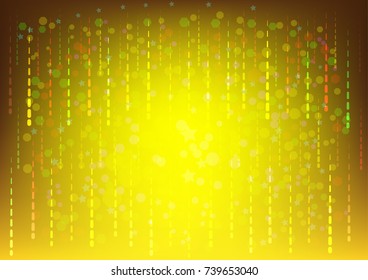 Concept and idea abstract shape and light with color bright background. Vector EPS10