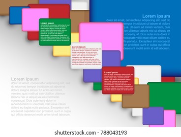 Concept and idea business infographic template background. Vector EPS10