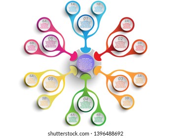 Concept and idea hexagonal shape process chart. Vector business template for presentation. Creative concept for infographic report. Vector EPS10