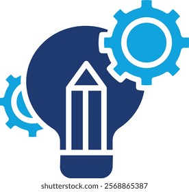 Concept Idea Icon Mixed Vector Illustration