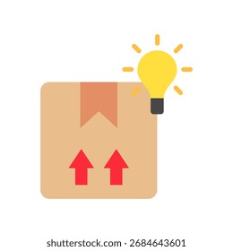Concept Idea Mini Illustration Icon Relate To Capital Market, Market Research. Use For Modern Concept, Ui, Ux Web And App Development.