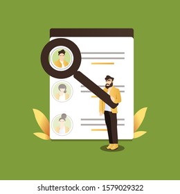 concept illustration design  We are hiring 