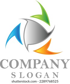 concept illustration logo design vector file.