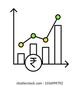 Template Infographics 5 Positions Colourful Numbered Stock Vector ...