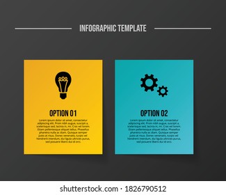 Concept of infograph with business icons. Timeline. Vector