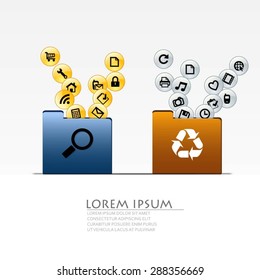 the concept of the information movement in modern business