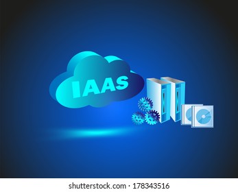 Concept of Infrastructure as a Service in Cloud Computing technology