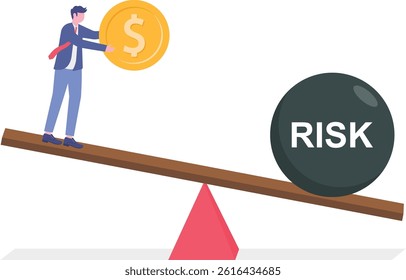 the concept of investing with a high risk of return, balanced with a large risk load resulting in a rich box of dollar rewards. investors stake securities and investment assets to earn high rewards.


