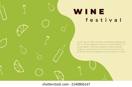 Concept for invitation, banner, flyer, party, poster, celebration