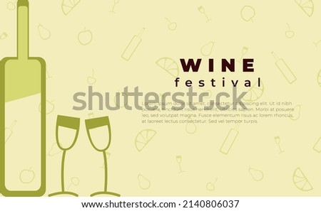 Concept for invitation, banner, flyer, party, poster, celebration