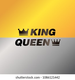 Concept of king and queen
