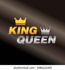 Concept of king and queen
