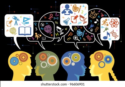 the concept of the learning process of children