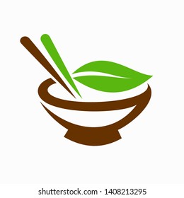 The concept leaves forms a bowl