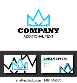 the concept of the letter k logo with a crown combination
