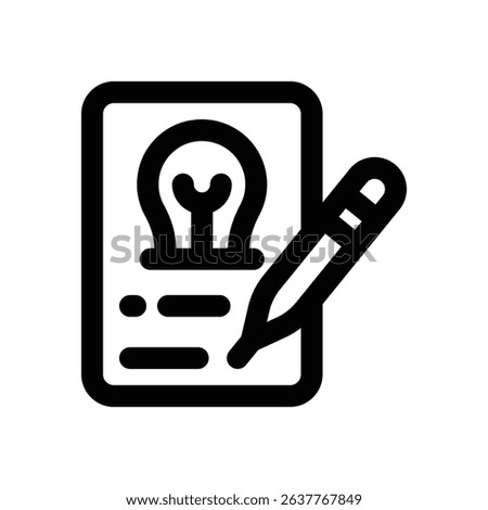 concept line icon. Clean and minimalist vector icon for websites, mobile apps, presentations, and logos. Fully scalable and customizable for any project.
