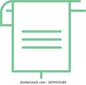 concept line vector of paper ideas