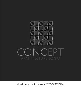 Concept logo based on architecture design