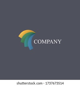 concept logo design with awesome colour combination