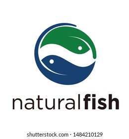 the concept of the logo is fish and leaves, namely the availability of natural foods that are very good for health. or also the concept can be interpreted as a protected environment