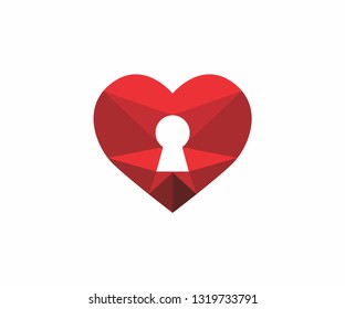 Concept Logo Heart Abstract