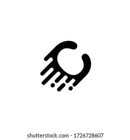 Konzeptlogo Anfangszeichen Buchstabe c Symbol/Symbol