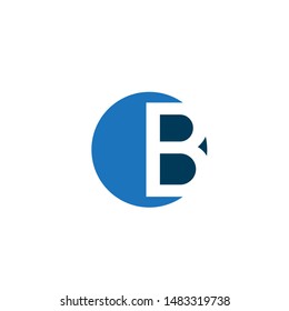concept logo with letter B