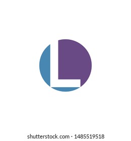 concept logo with letter L