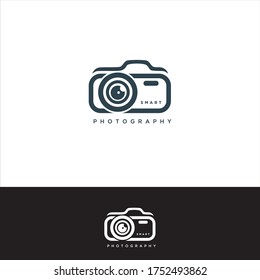das Konzept eines Logos für Fotografen