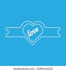 concept of love, hearts, holiday, vector illustration