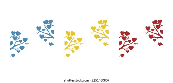 concept of love, valentine day, vector illustration