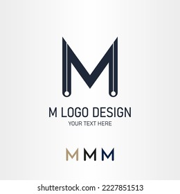 Concept M logo design. Modern M logo design for Modern business.